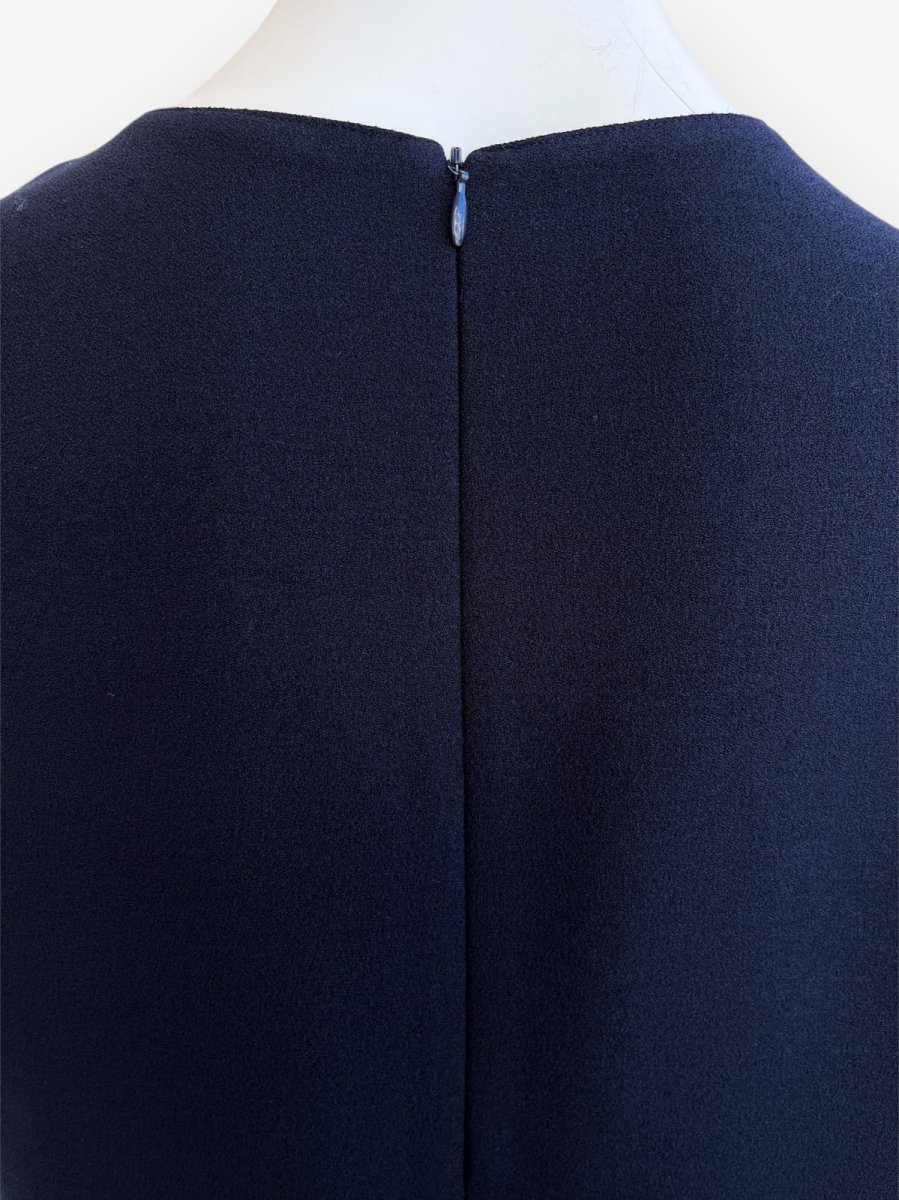 画像6: 梨地ダブル　ノースリーブワンピース  (6)