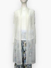 画像8: サークルボーダーレース　ジレ  (8)