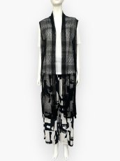 画像7: サークルボーダーレース　ジレ  (7)