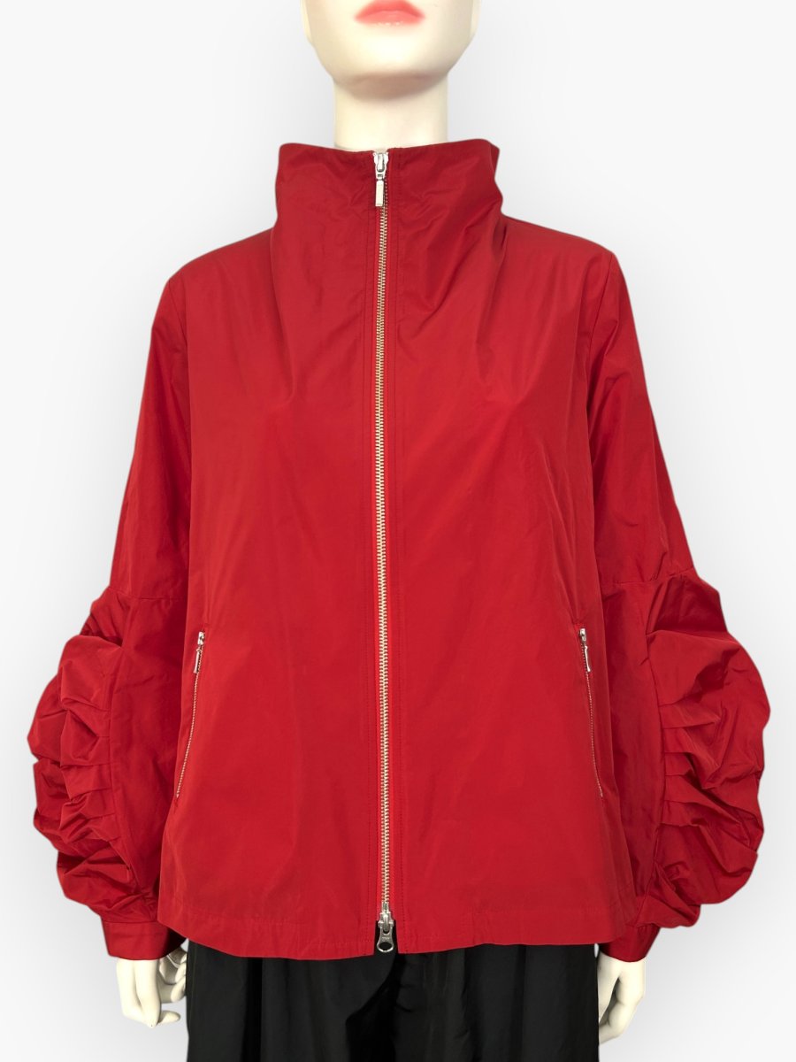 画像16: マイクロタフタ　ブルゾン  (16)