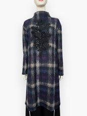 画像1: テレコチェック　ワンピース  (1)