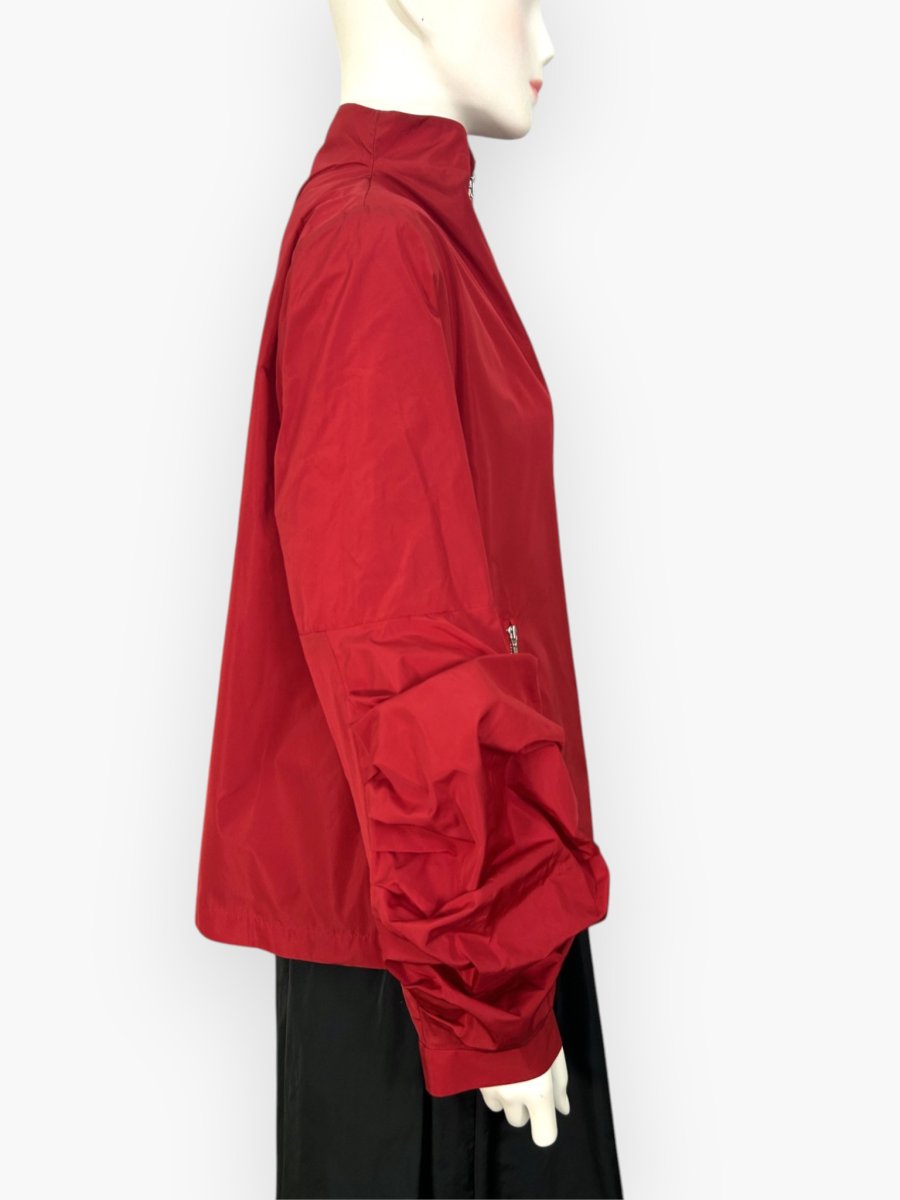 画像17: マイクロタフタ　ブルゾン  (17)