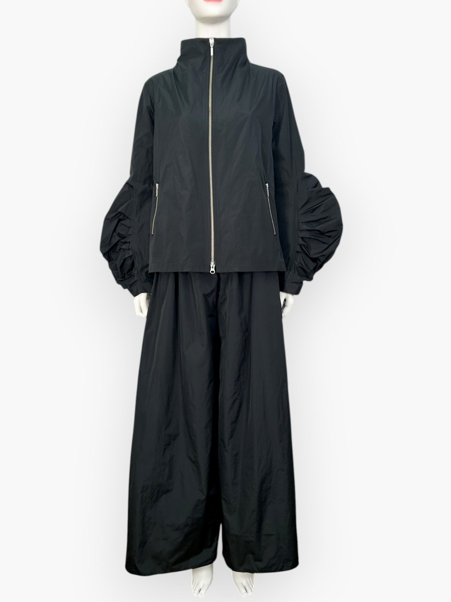 画像15: マイクロタフタ　ブルゾン  (15)