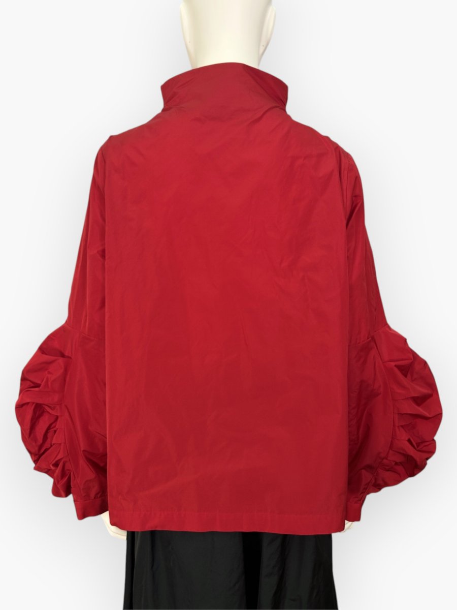 画像18: マイクロタフタ　ブルゾン  (18)