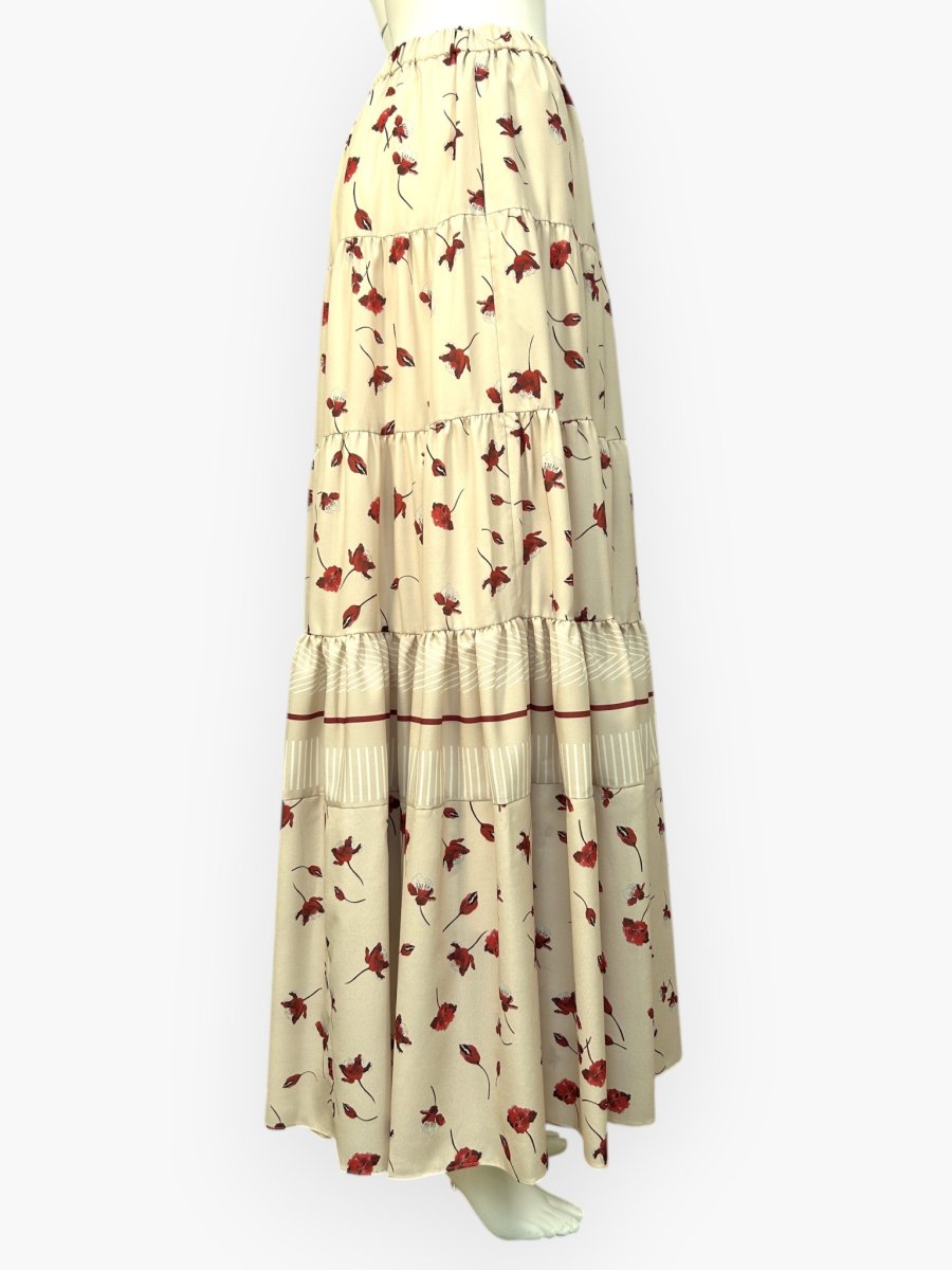 画像2: フロレットストライプ　スカート  (2)