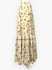 画像2: フロレットストライプ　スカート  (2)