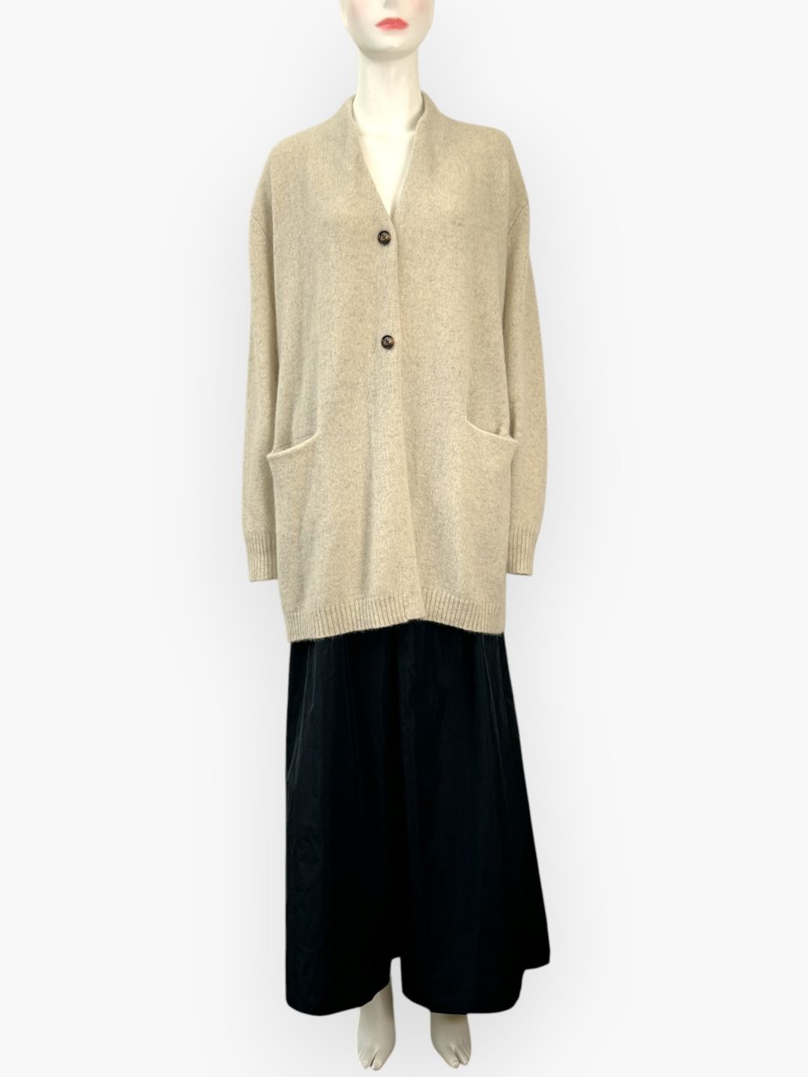 画像4: エアリーヤクニット　カーディガン  (4)