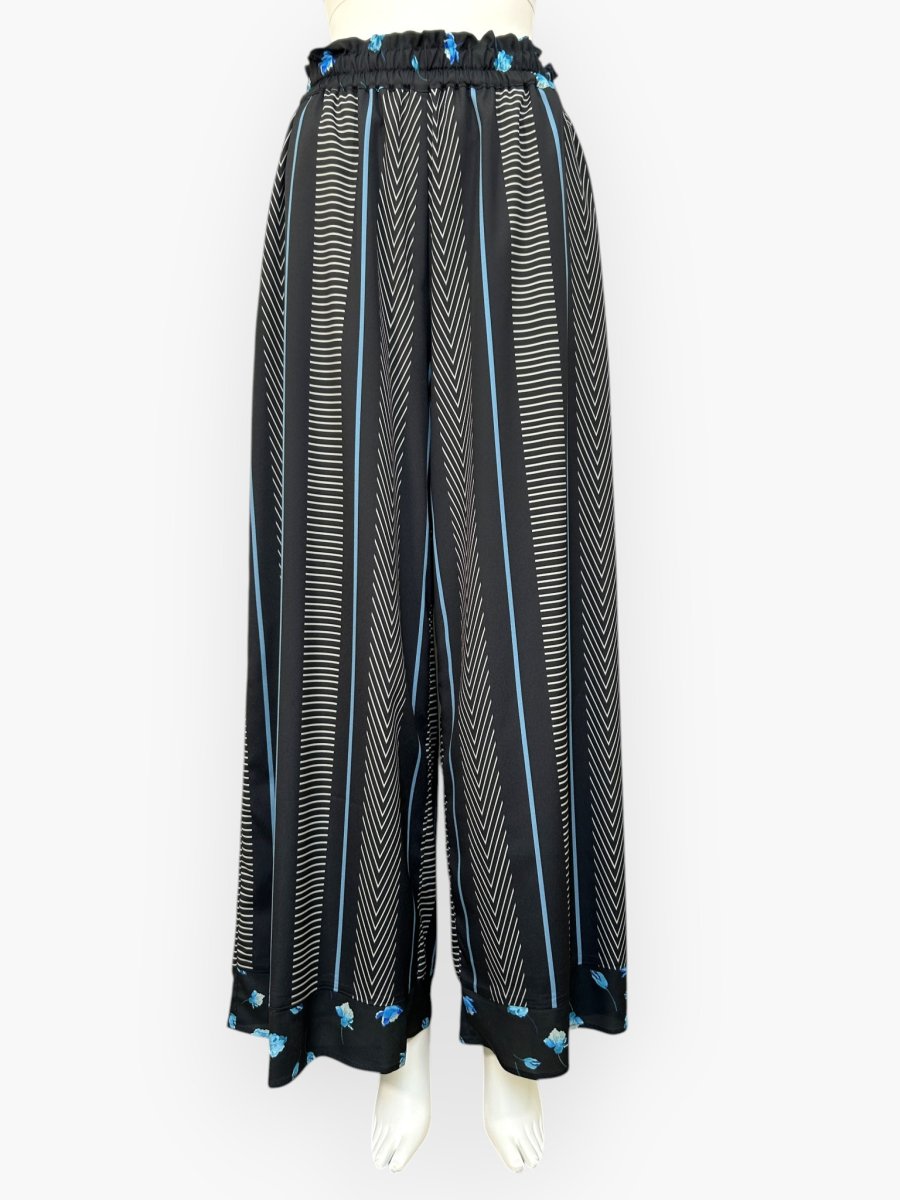 画像1: フロレットストライプ　パンツ  (1)