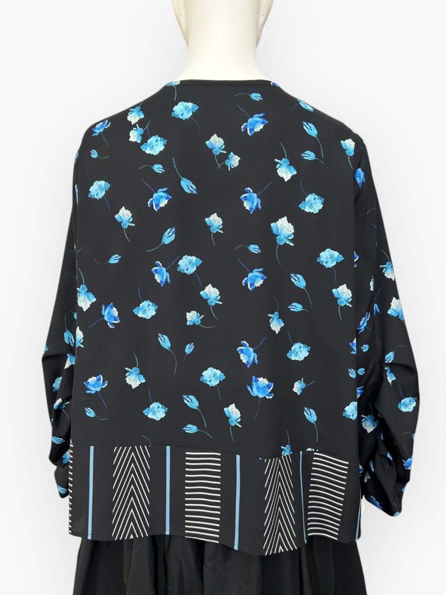 画像11: フロレットストライプ　ブラウス  (11)