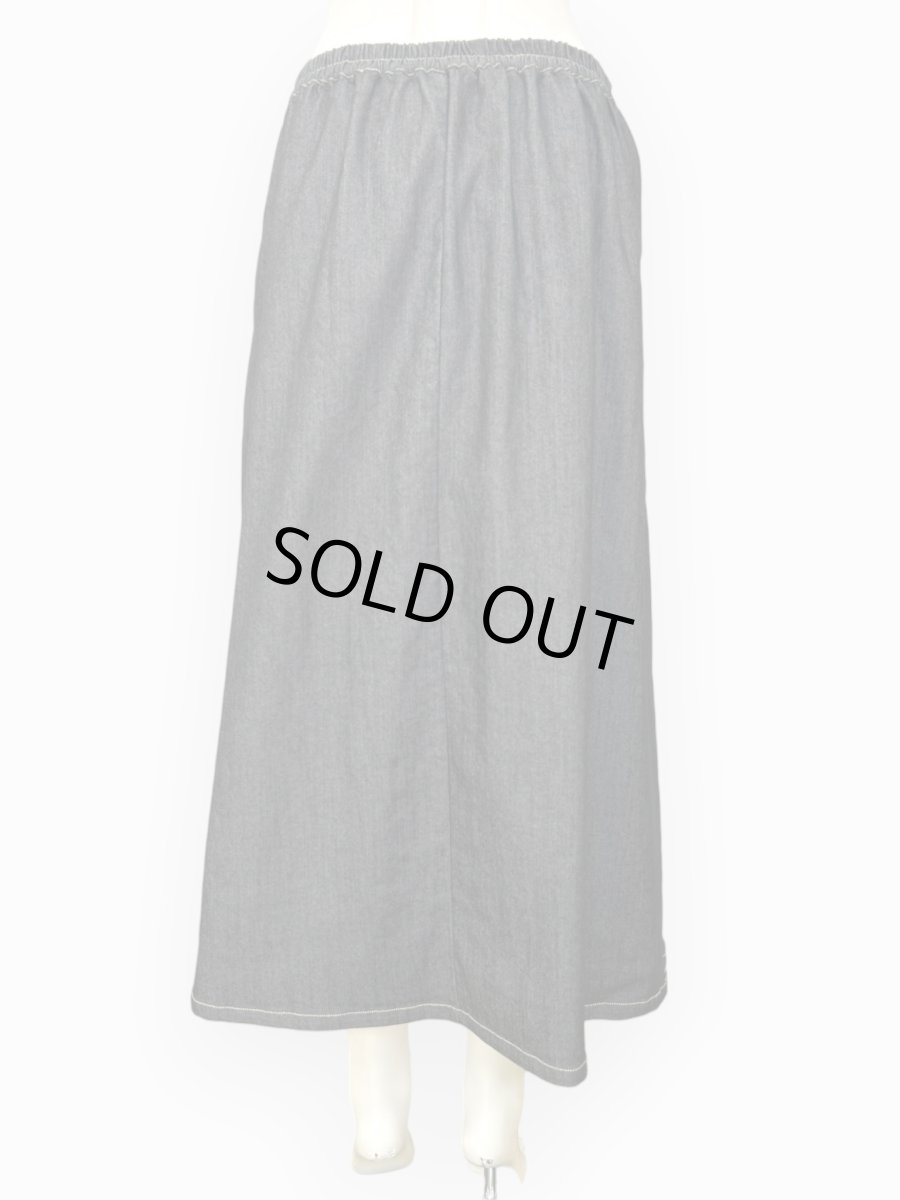 画像8: ウォッシャブルデニムスカート  (8)