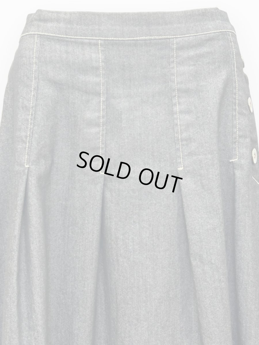 画像9: ウォッシャブルデニムスカート  (9)