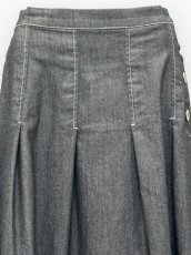 画像14: ウォッシャブルデニムスカート  (14)