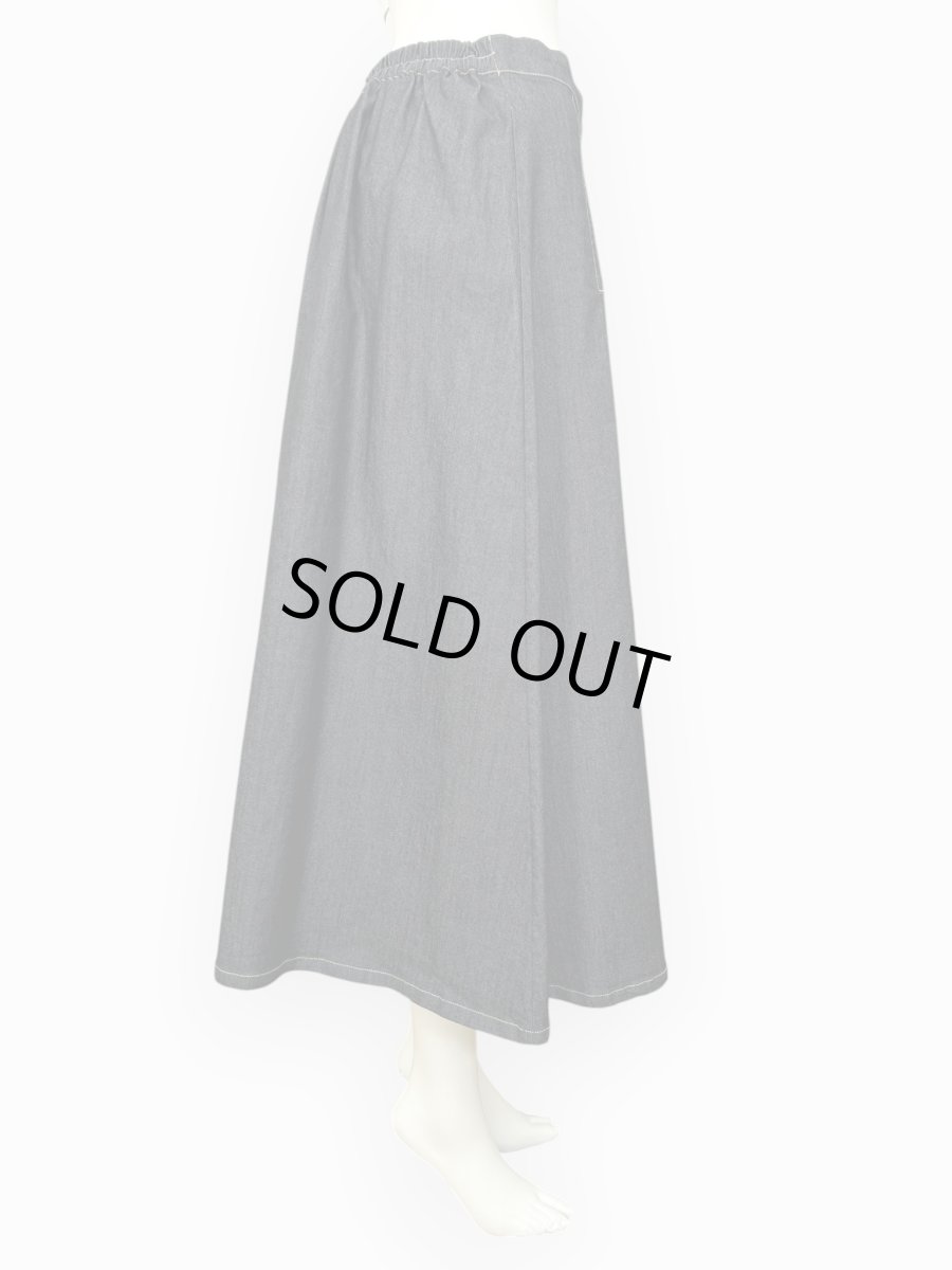 画像7: ウォッシャブルデニムスカート  (7)