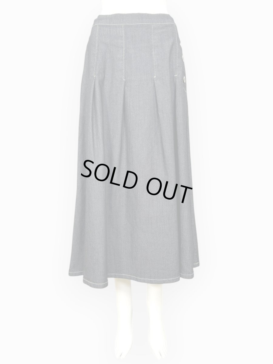 画像6: ウォッシャブルデニムスカート  (6)