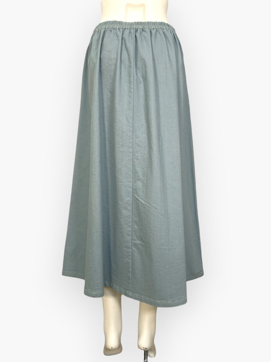 画像8: ウォッシャブルデニムスカート  (8)