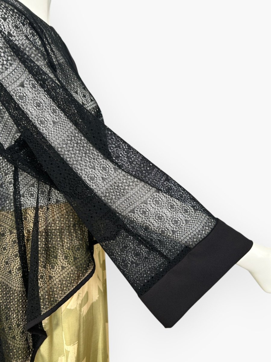 画像12: サークルボーダーレース　カーディガン  (12)