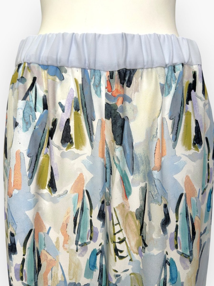 画像4: ドロップフロープリント　パンツ  (4)