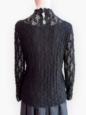 画像3: 花モチーフストレッチレース  (3)