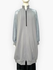 画像1: アクアスーティングロングブルゾン  (1)