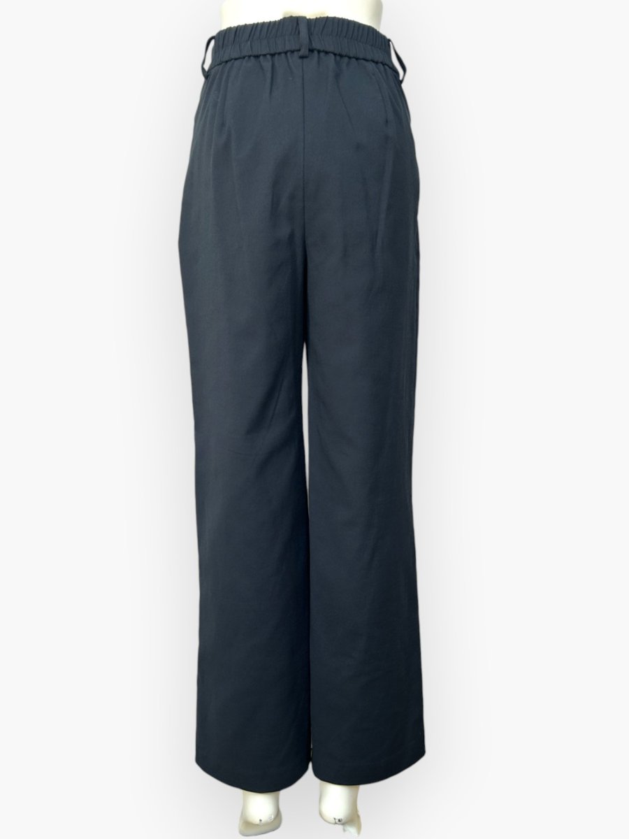 画像3: リネン混オックスストレッチ　パンツ  (3)