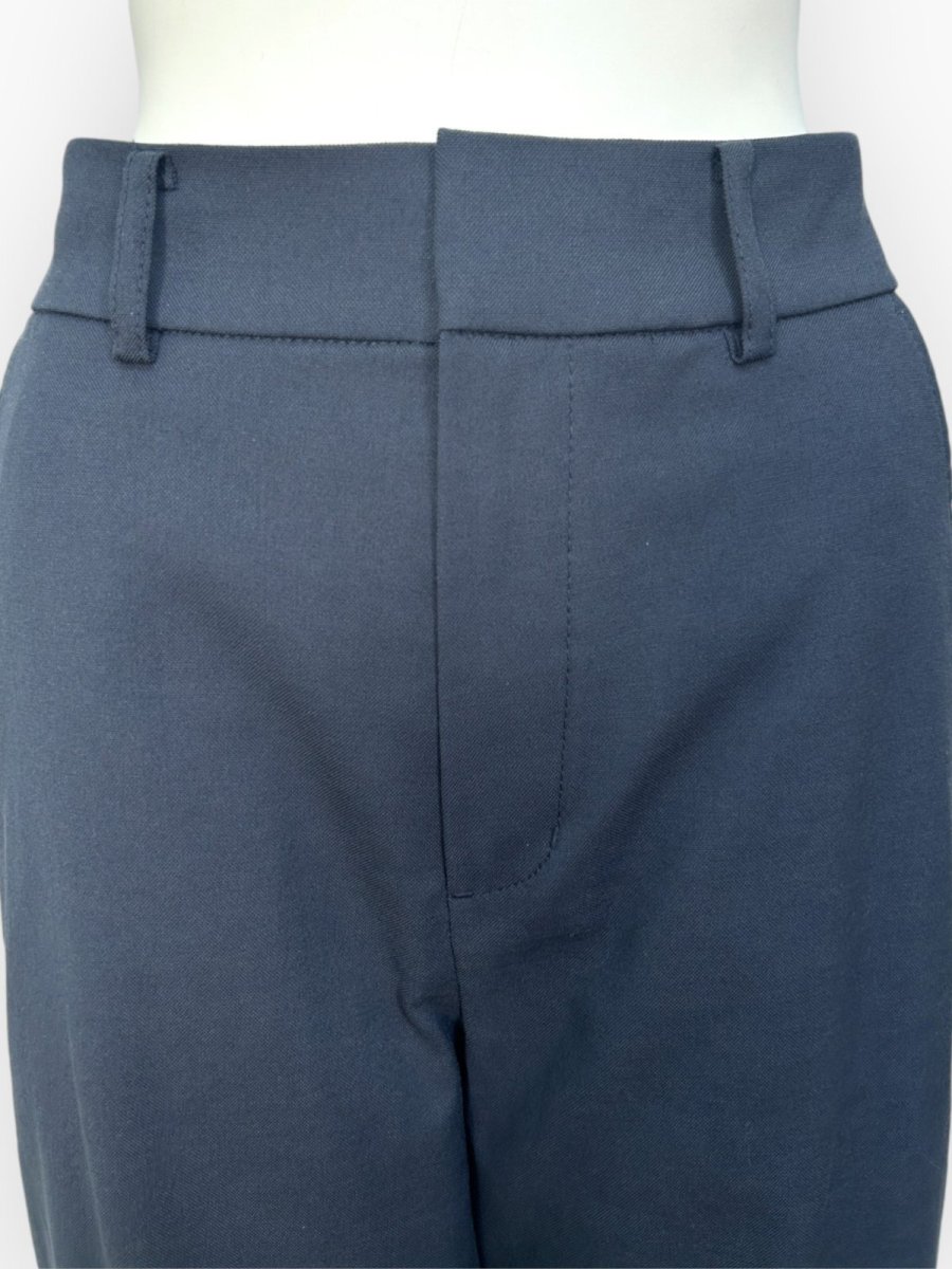 画像4: リネン混オックスストレッチ　パンツ  (4)