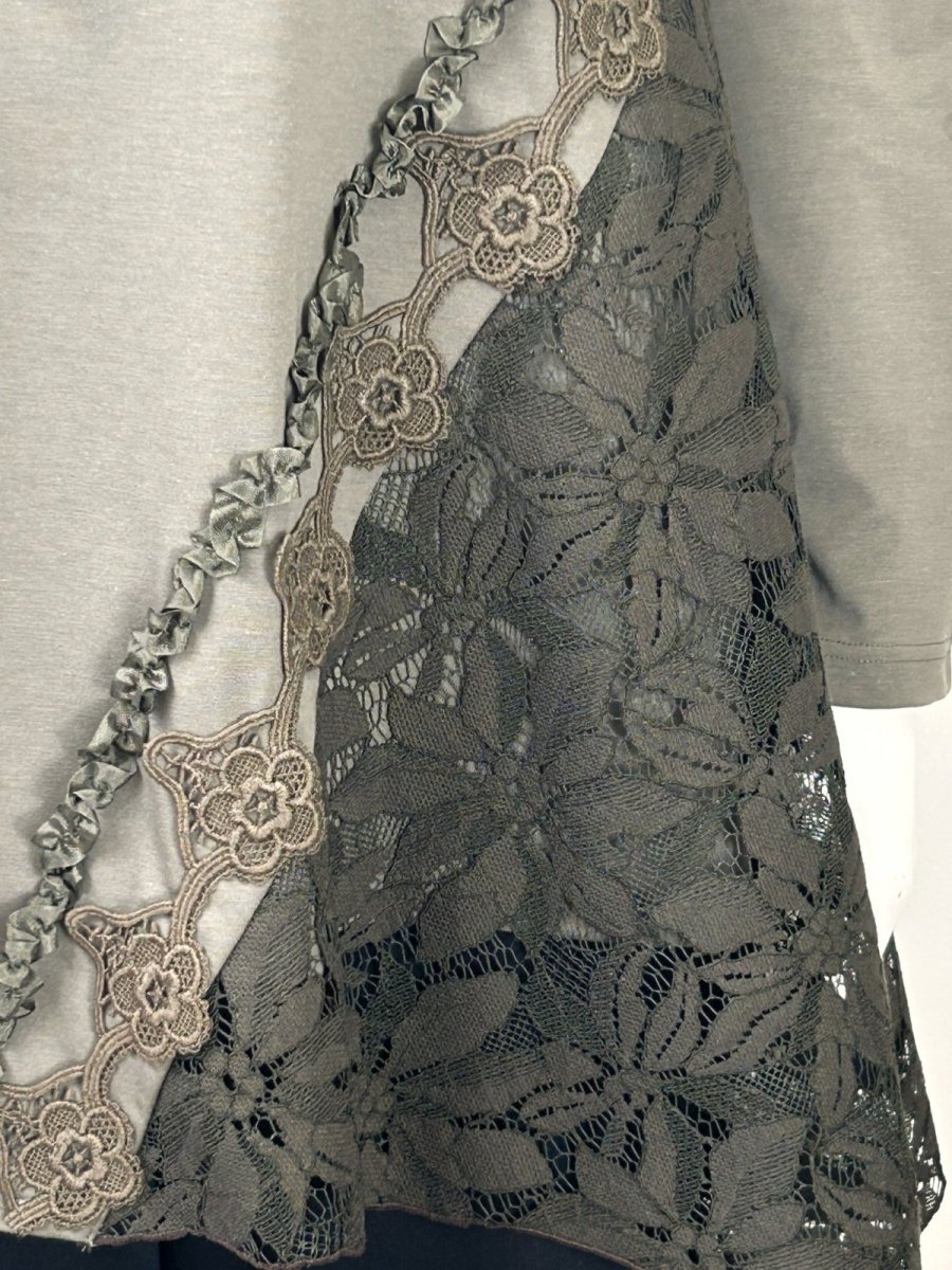 画像3: Yレース　チュニックTシャツ  (3)