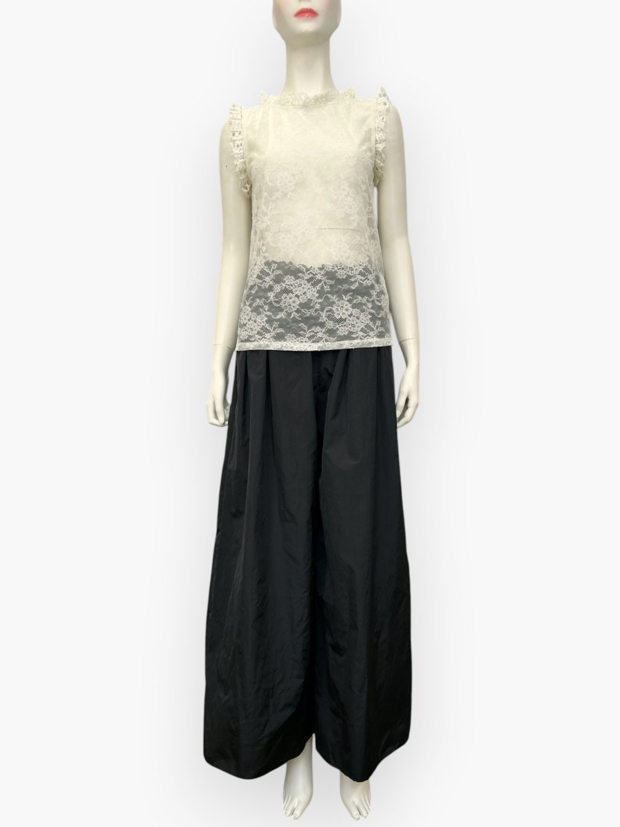 画像6: フラワーレースインナー　ノースリーブ  (6)