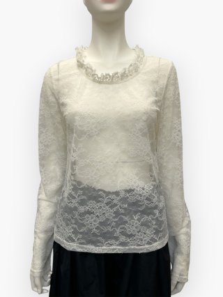 【新品 未使用】 4298 SHIZUKA KOMURO シズカコムロ 秋冬 サイドリボン♪ オフタートル ニット セーター Sz.40　レディース 新品 未使用】 4298 SHIZUKA KOMURO シズカコムロ 秋冬 サイドリボン