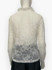 画像10: フラワーレースインナー　ロングスリーブ  (10)