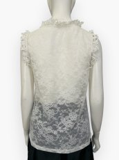 画像3: フラワーレースインナー　ノースリーブ  (3)