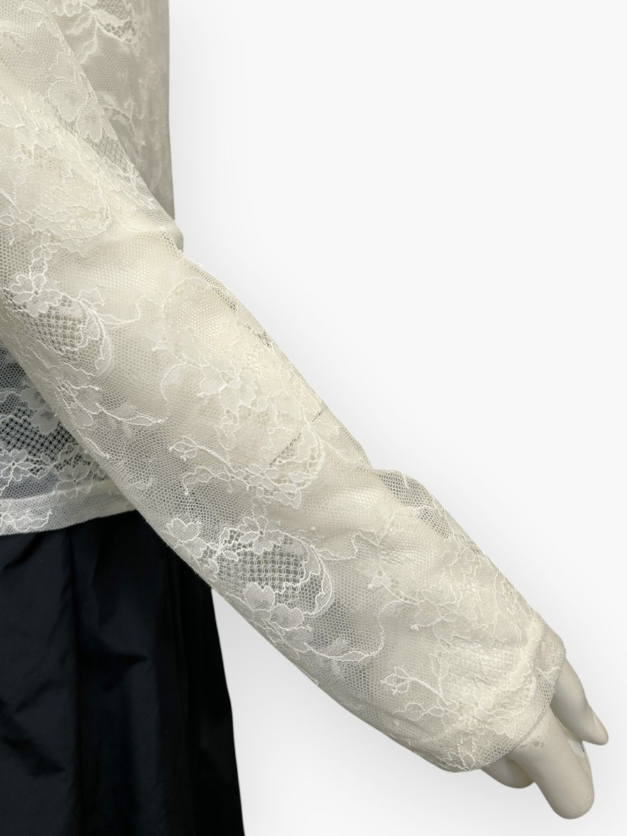 画像13: フラワーレースインナー　ロングスリーブ  (13)