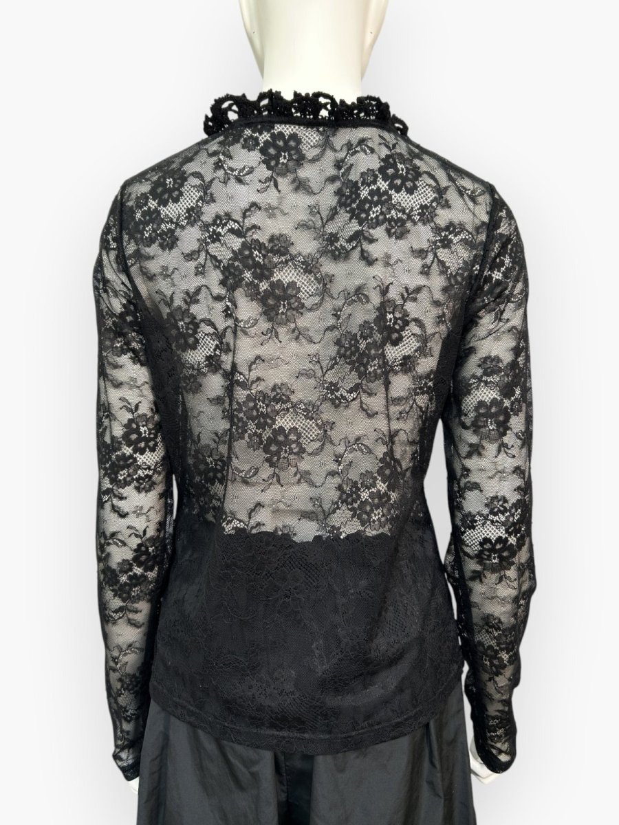 画像3: フラワーレースインナー　ロングスリーブ  (3)