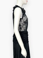 画像9: フラワーレースインナー　ノースリーブ  (9)