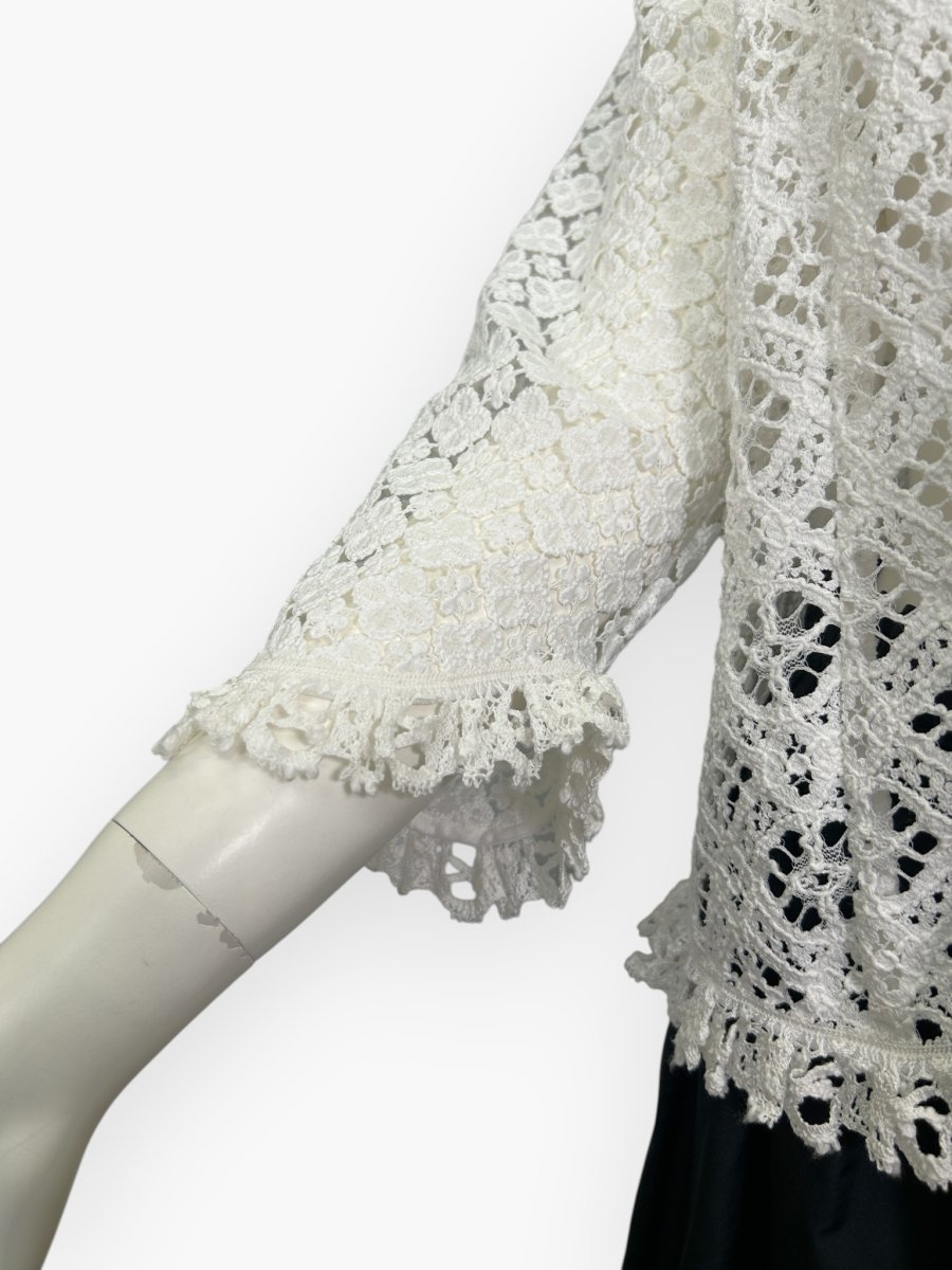 画像14: メランジェレース　ブラウス  (14)