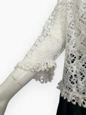 画像14: メランジェレース　ブラウス  (14)