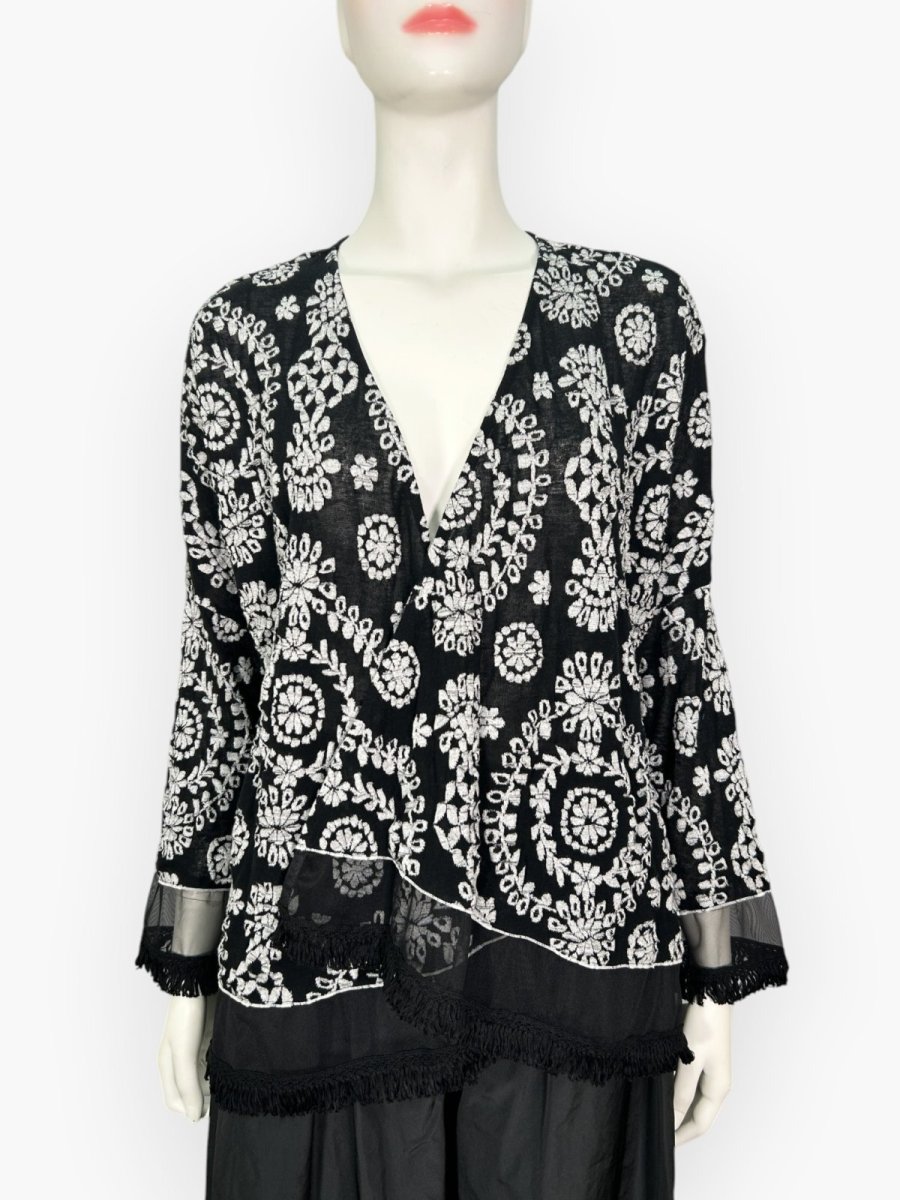 画像8: レースジャガード　カーディガン  (8)