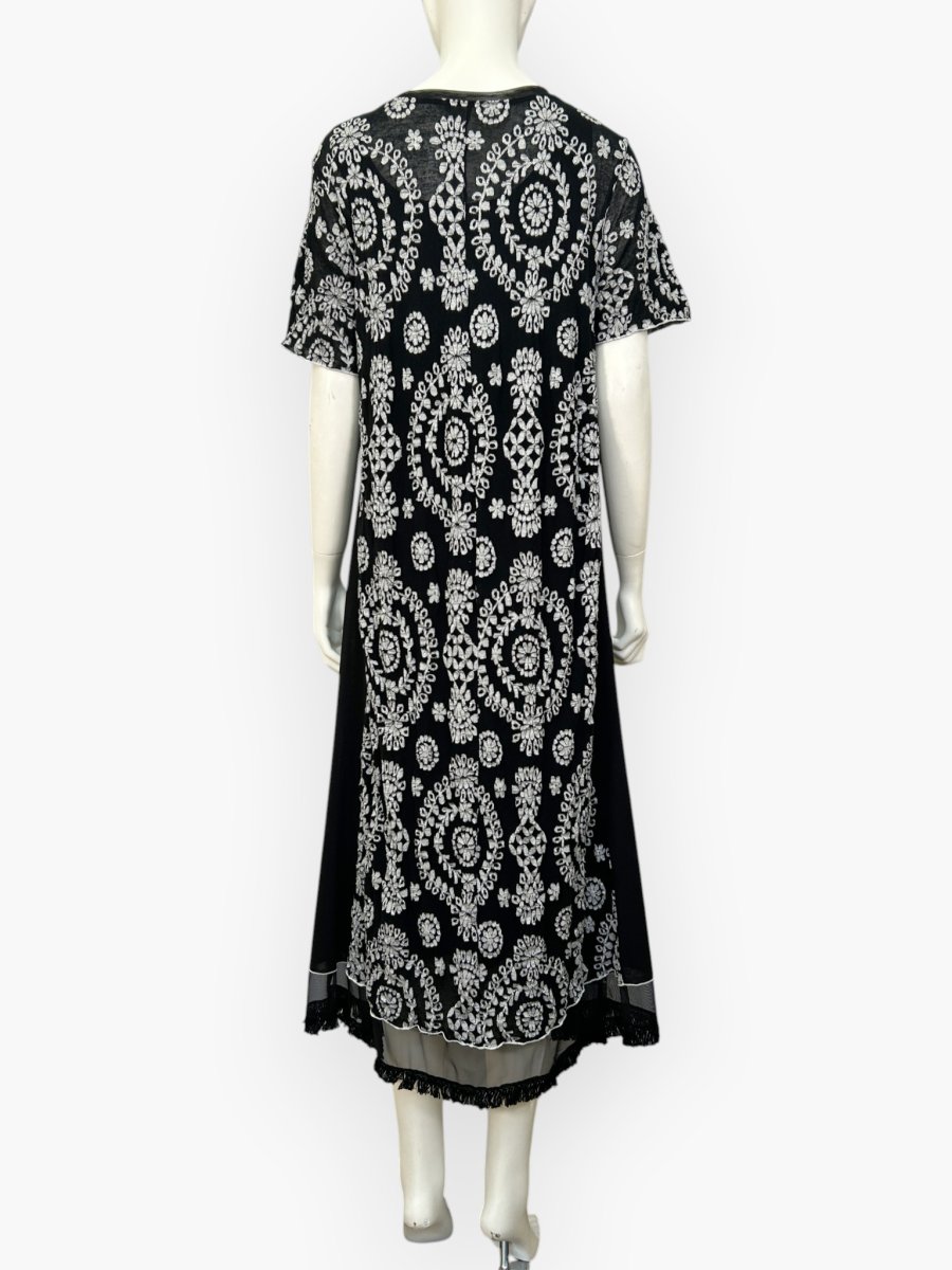 画像3: レースジャガード　ワンピース  (3)