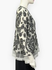 画像2: レースジャガード　カーディガン  (2)