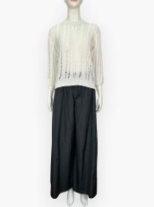 画像9: ボーラーメッシュニット　プルオーバー  (9)