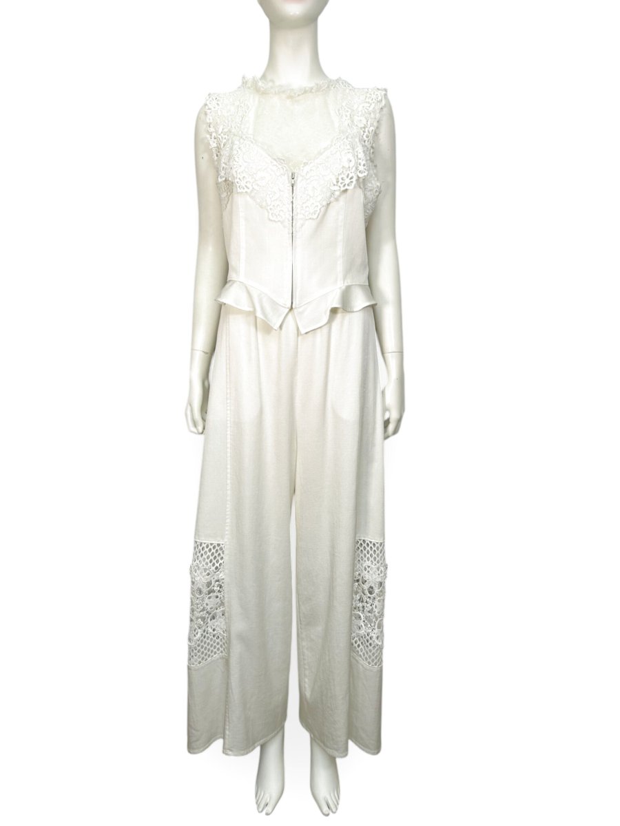 画像12: マチュアリーデニム　レースジレ  (12)