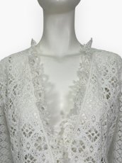 画像12: メランジェレース　ブラウス  (12)