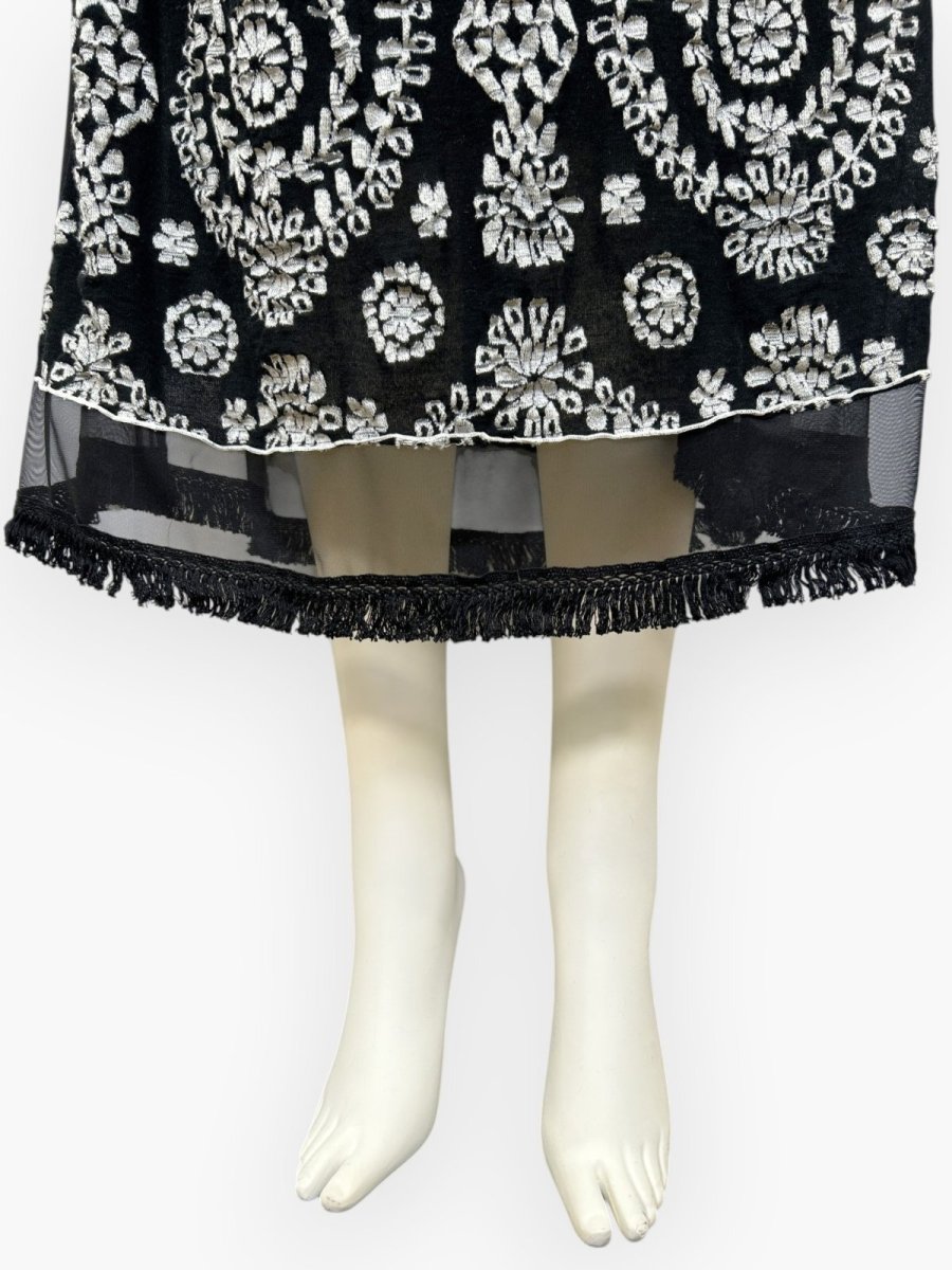 画像7: レースジャガード　ワンピース  (7)