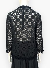 画像3: メランジェレース　ブラウス  (3)