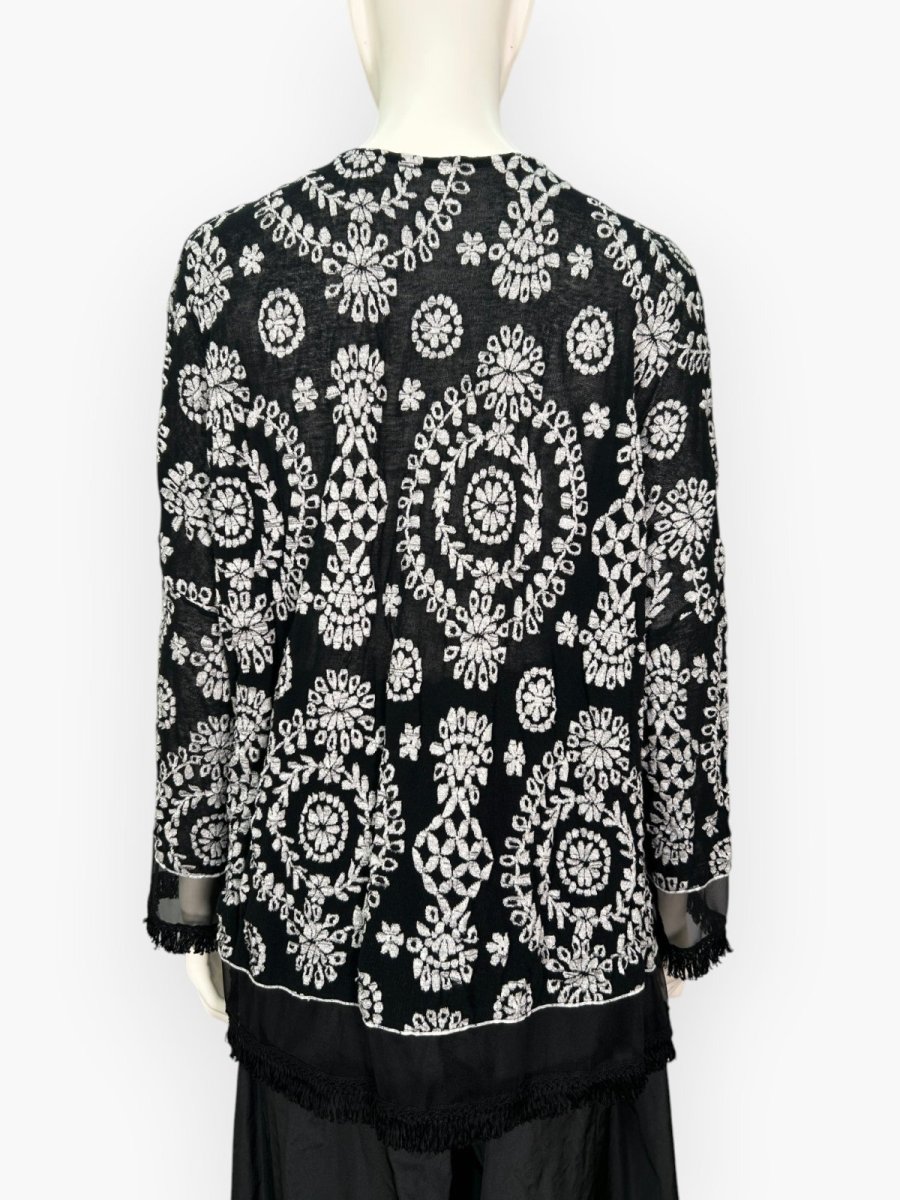 画像10: レースジャガード　カーディガン  (10)