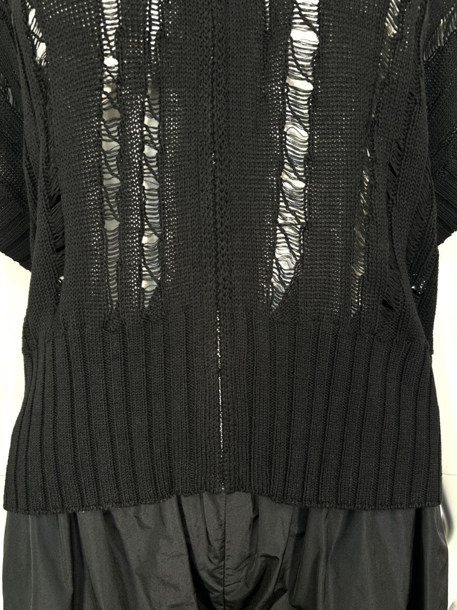 画像12: ボーラーメッシュニット  (12)