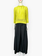 画像3: ボーラーメッシュニット　プルオーバー  (3)