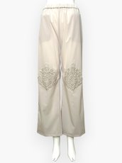 画像5: ２WAYタフタ　レース付きパンツ  (5)