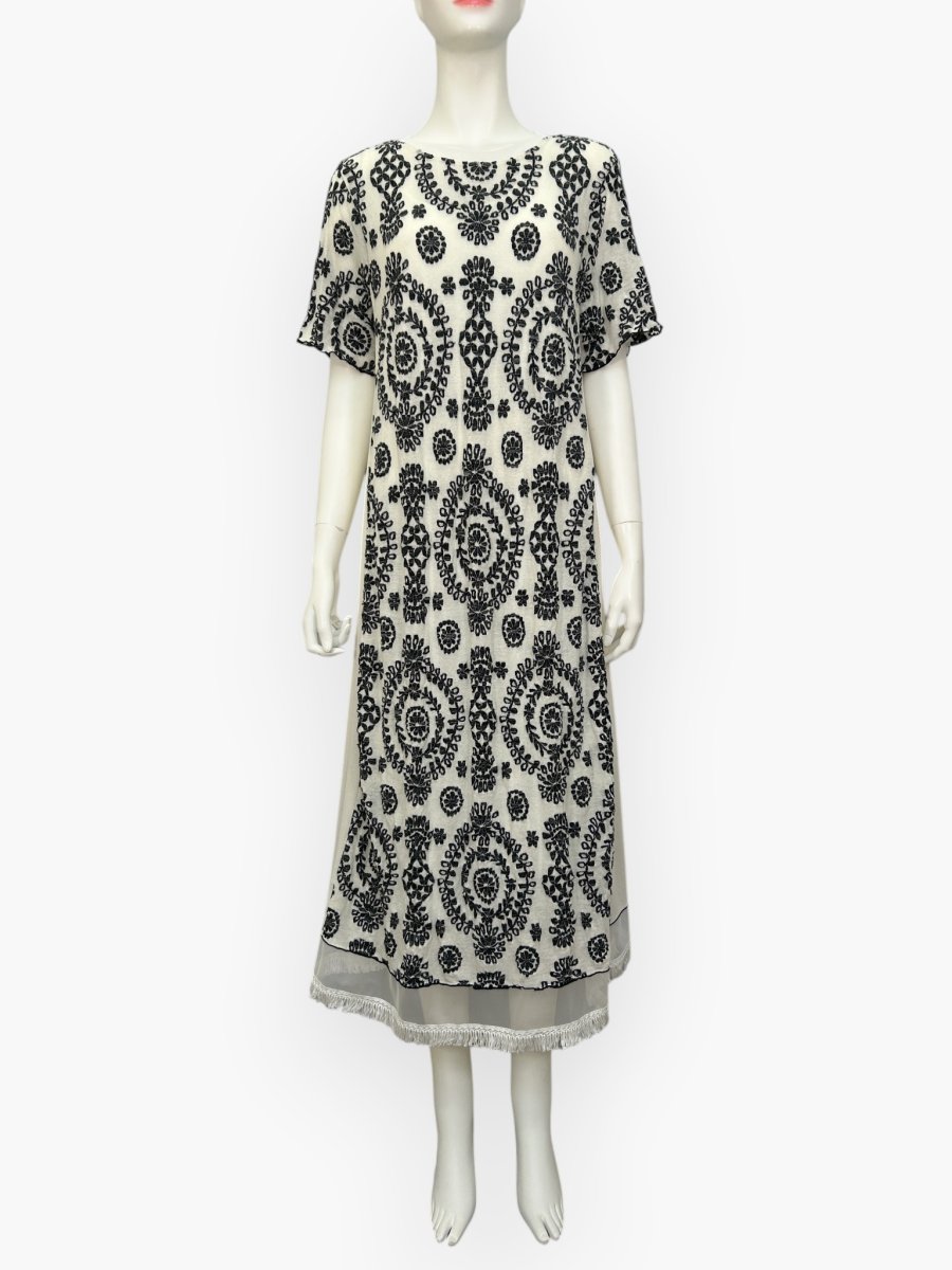 画像9: レースジャガード　ワンピース  (9)