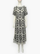 画像9: レースジャガード　ワンピース  (9)