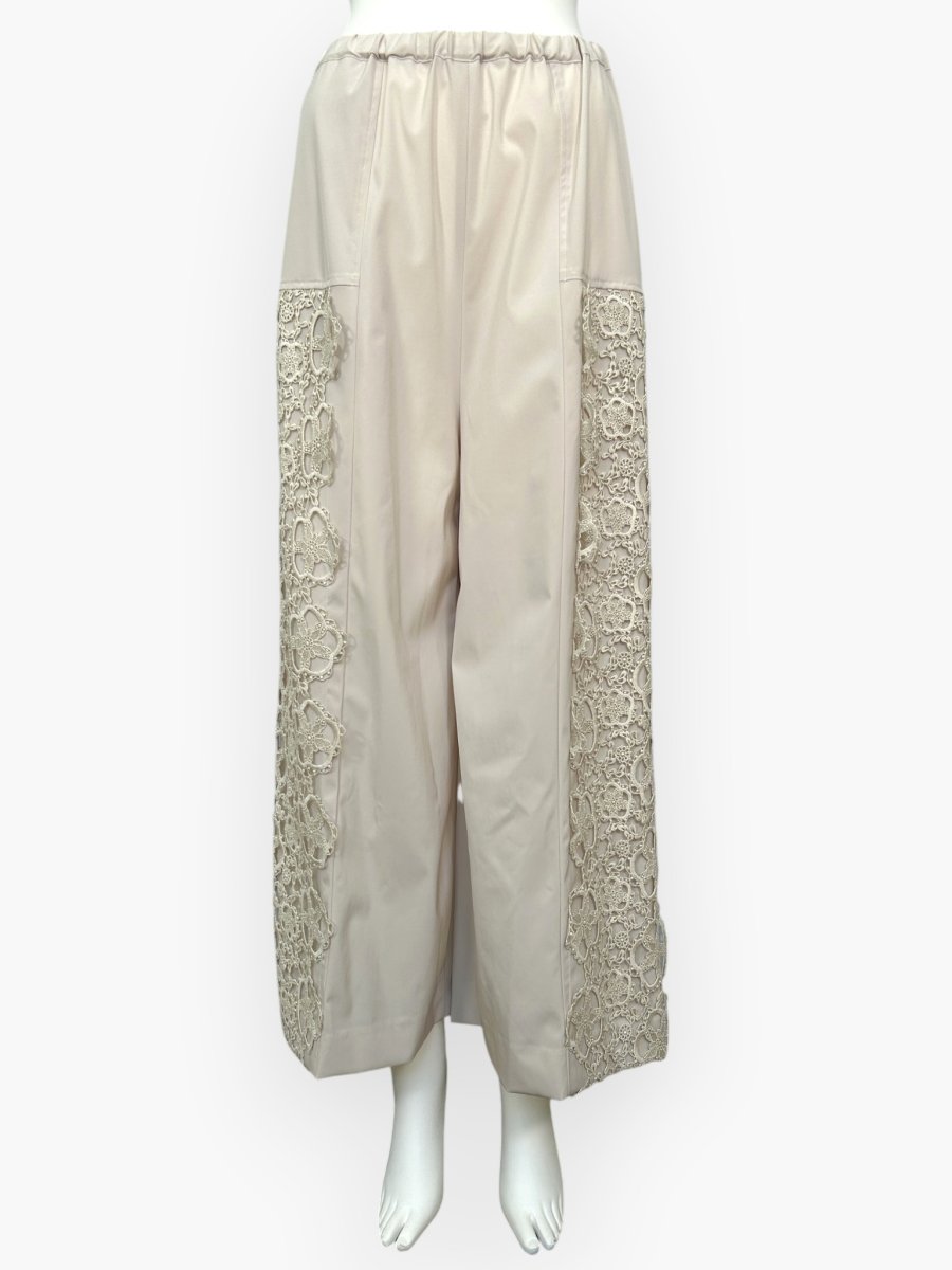 画像1: ２WAYタフタ　サイドレースパンツ  (1)